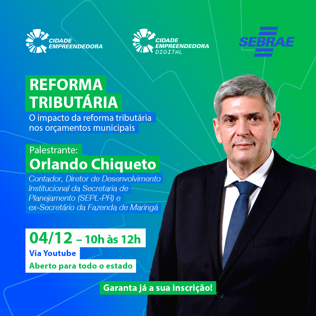 Curso Reforma Tributária - O Impacto da Reforma Tributária nos Orçamentos Municipais